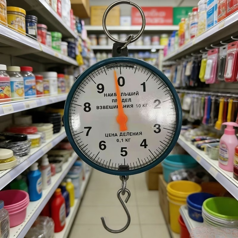 Prenosiva mehanička viseća vaga sa oprugom