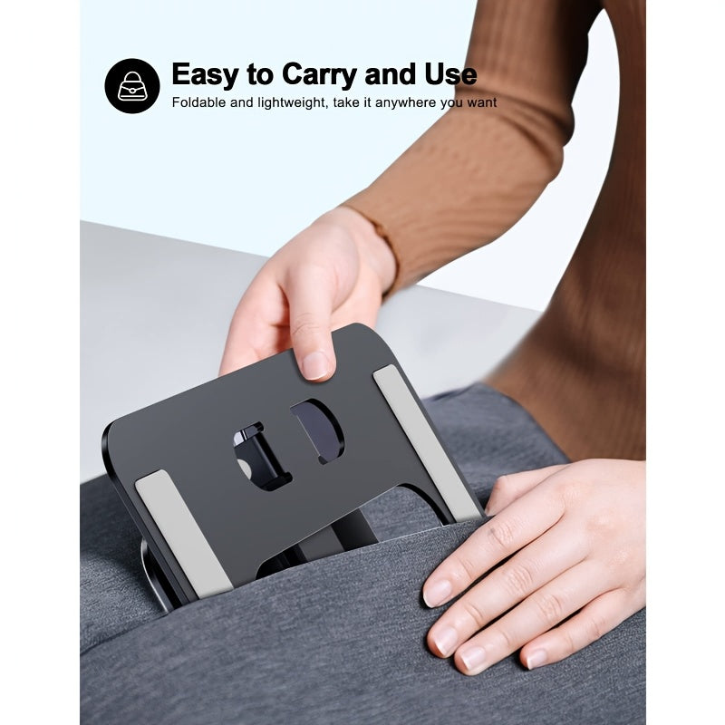 Ergonomski stalak za laptop i držač za tablet, podesiv po visini i uglu, napravljen od visokokvalitetne legure aluminijuma za izuzetnu stabilnost. Savršeno odgovara uređajima Macbook, HP i Dell.