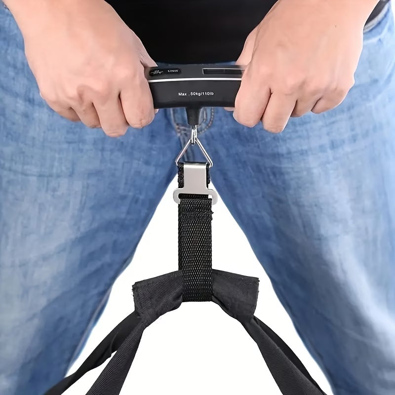 Prenosiva elektronska digitalna putna vaga za prtljag, kapacitet 50kg/10g