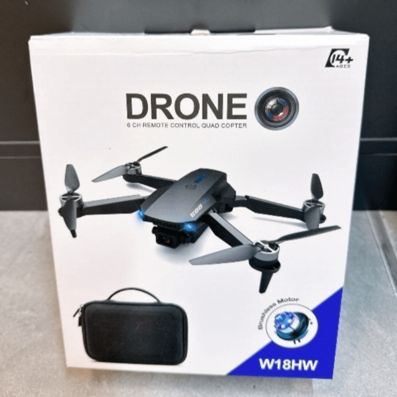 Dron sa bezčetkastim motorom i kamerom