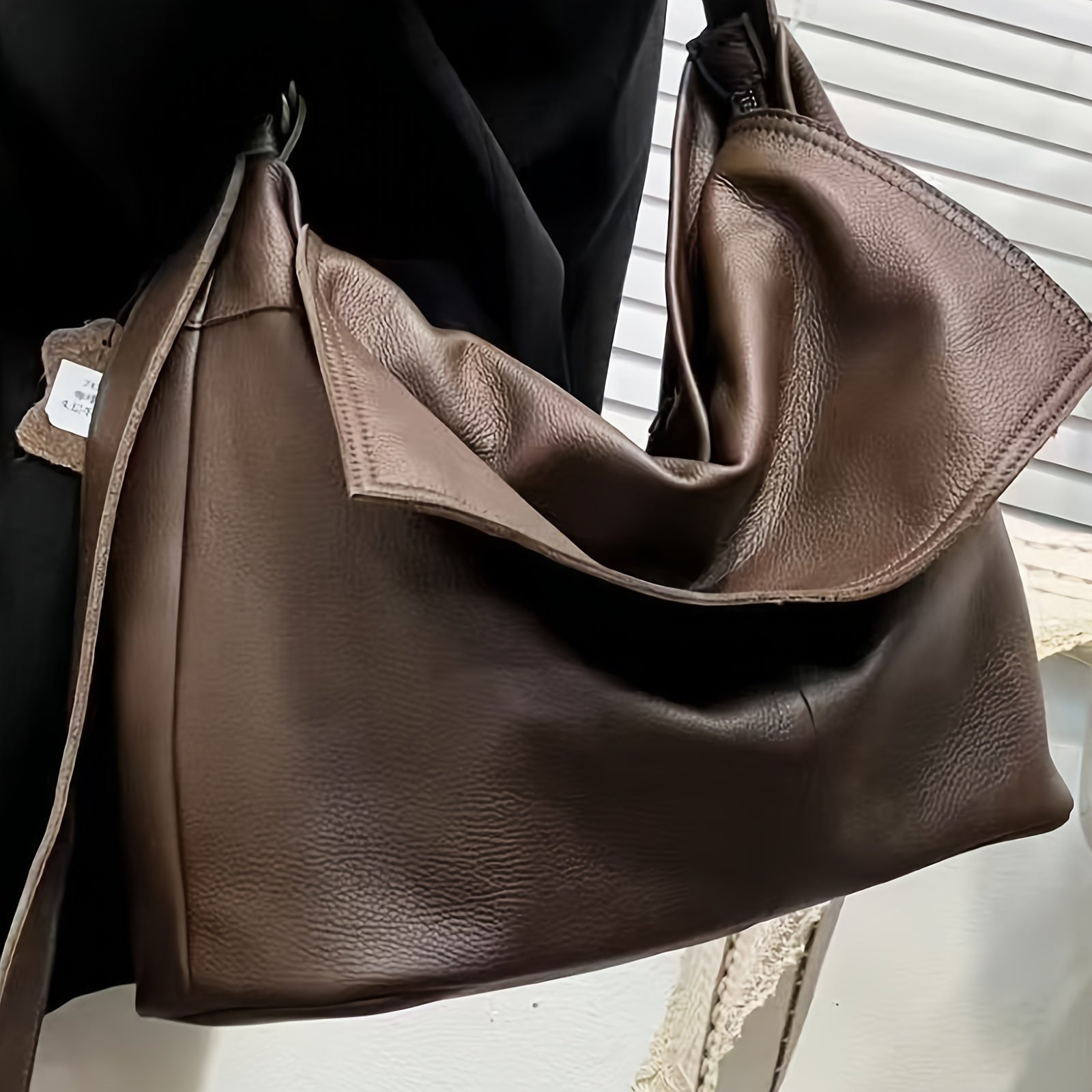 Genuine Leather Bag Women'S Crossbody Shoulder Bag Fashion Designer Leather Satchel Purse