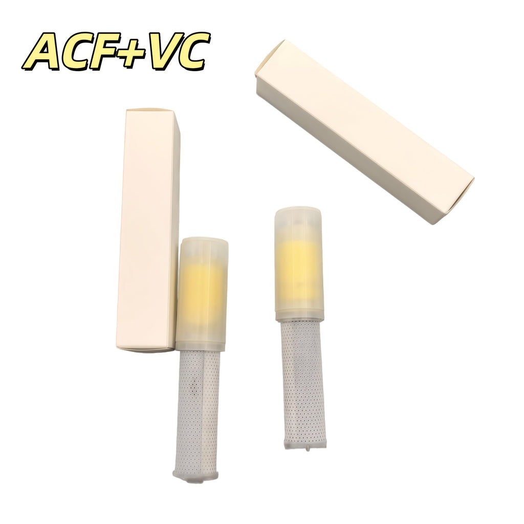 Visokokvalitetni filteri za zamenu u tuš glavi - ACF filter pogodan za uklanjanje kamenca i hlora, formula sa aminokiselinama ili vitaminom C od limuna za zdravu negu kose i kože, laka instalacija za kupatilne/tuš sisteme