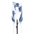 A Cosplay Wig Suitable for All Adults, Lolita Style, T-Color Partition Separate Double Ponytail with Large Waves, Easy to Style, Adds Hair Volume, Suitable for Holiday Outfits, Cosplay, And Daily Outings, Parties, And Gatherings