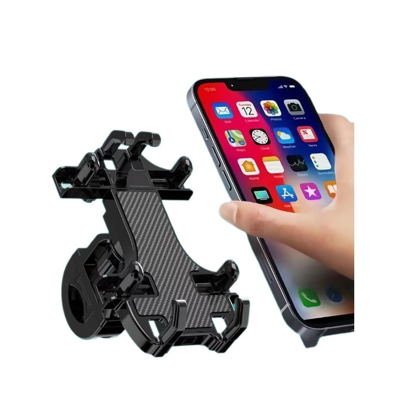 C931电动/摩托车骑行支架360°可旋转结构八爪卡位固定机械卡位锁