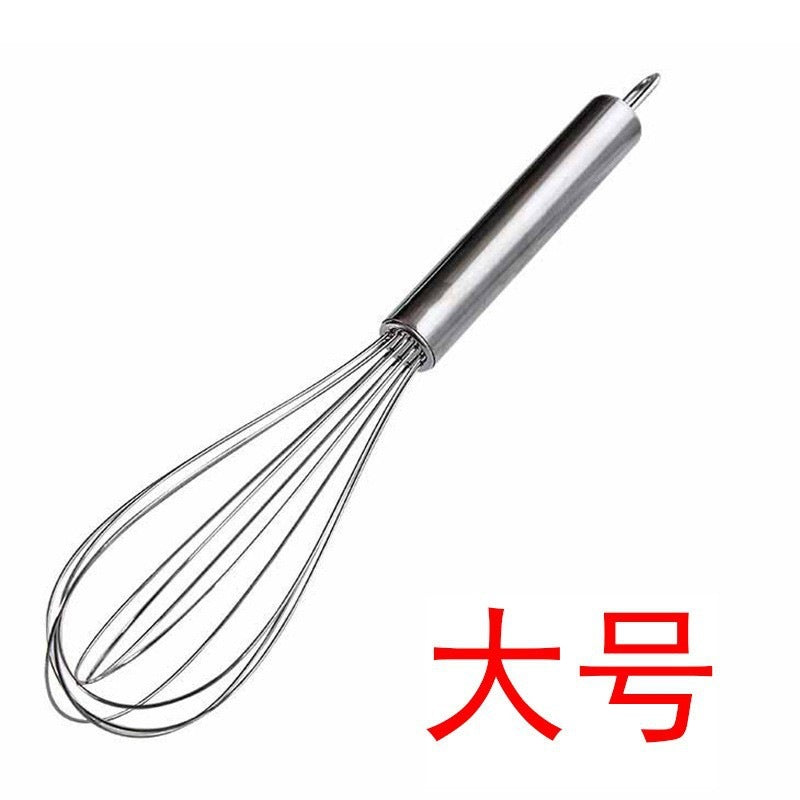 半自动旋转打蛋器不锈钢手持鸡蛋奶油打发厨房烘焙工具手动搅拌棒