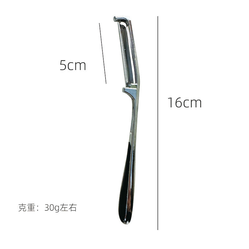 刨刀削皮刀不锈钢瓜果厨房家用多功能高档土豆去皮神器水果刮皮刀