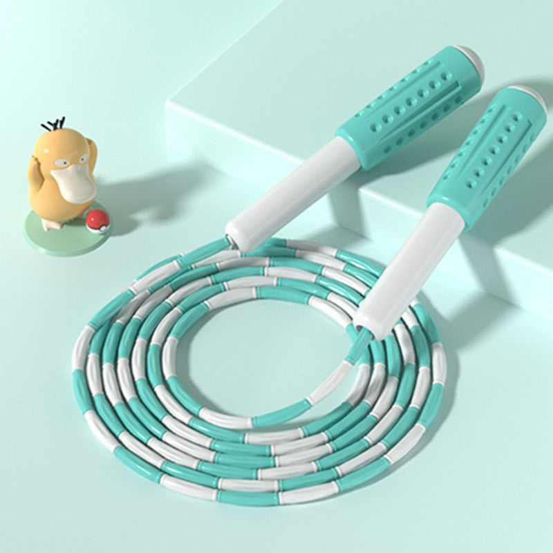 儿童竹节跳绳学生健身幼儿园小学体育课程训练批发专用体育课必备