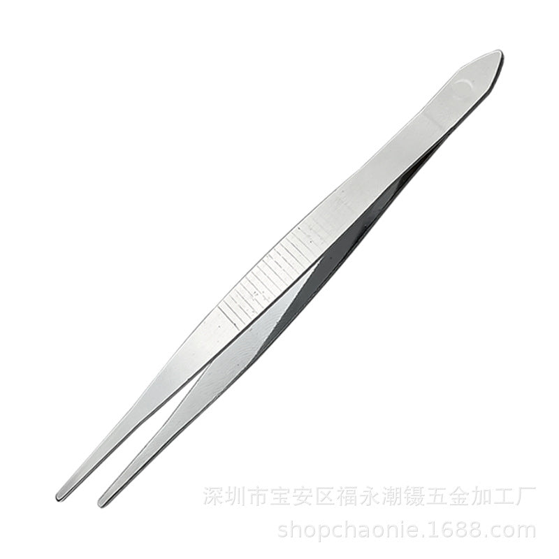 不锈钢镊子四件套5件套吸卡镊子维修镊子浸塑镊子光柄小镊子批发