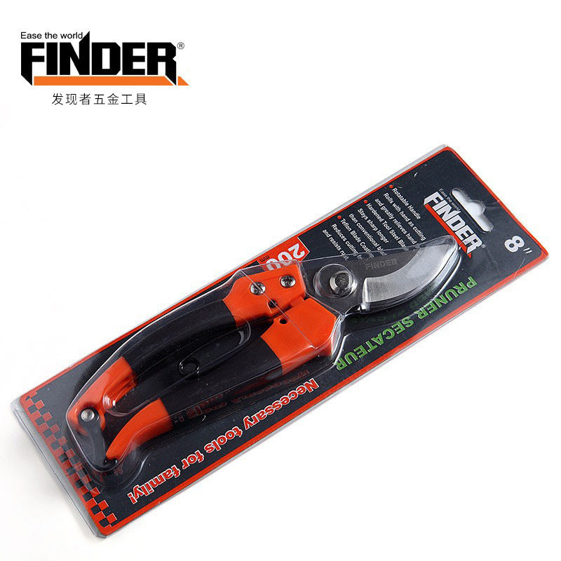 发现者五金农用盆景摘果工具剪园林剪刀修枝剪厂家批发园艺树枝剪