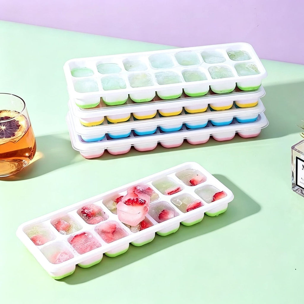 冰块模具硅胶家用自制冰格雪糕冰箱冻冰块制冰盒制冰块神器食品级