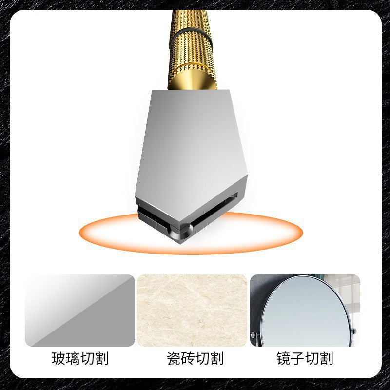 玻璃刀玻璃多功能家用瓷砖划厚金刚石切割刀刀头推刀神器切割器