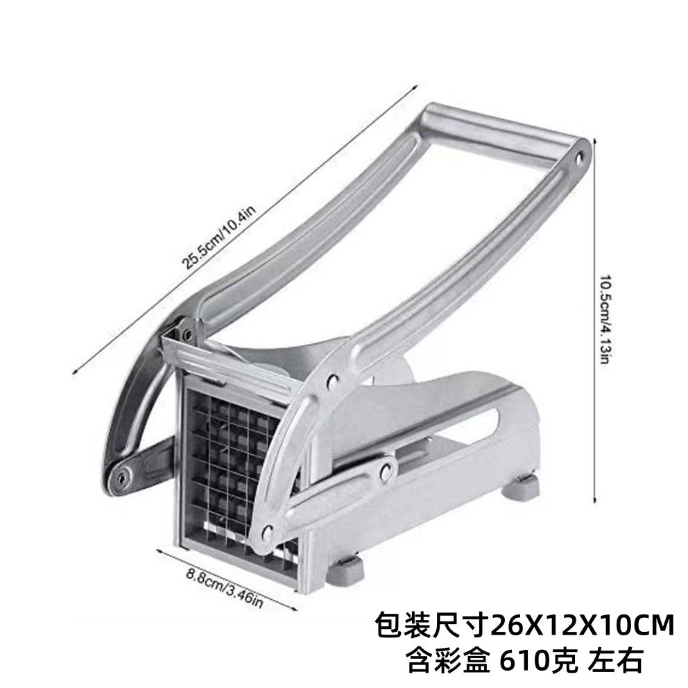 跨境土豆切条器多功能不锈钢黄瓜切条机家用厨房切菜器薯条机