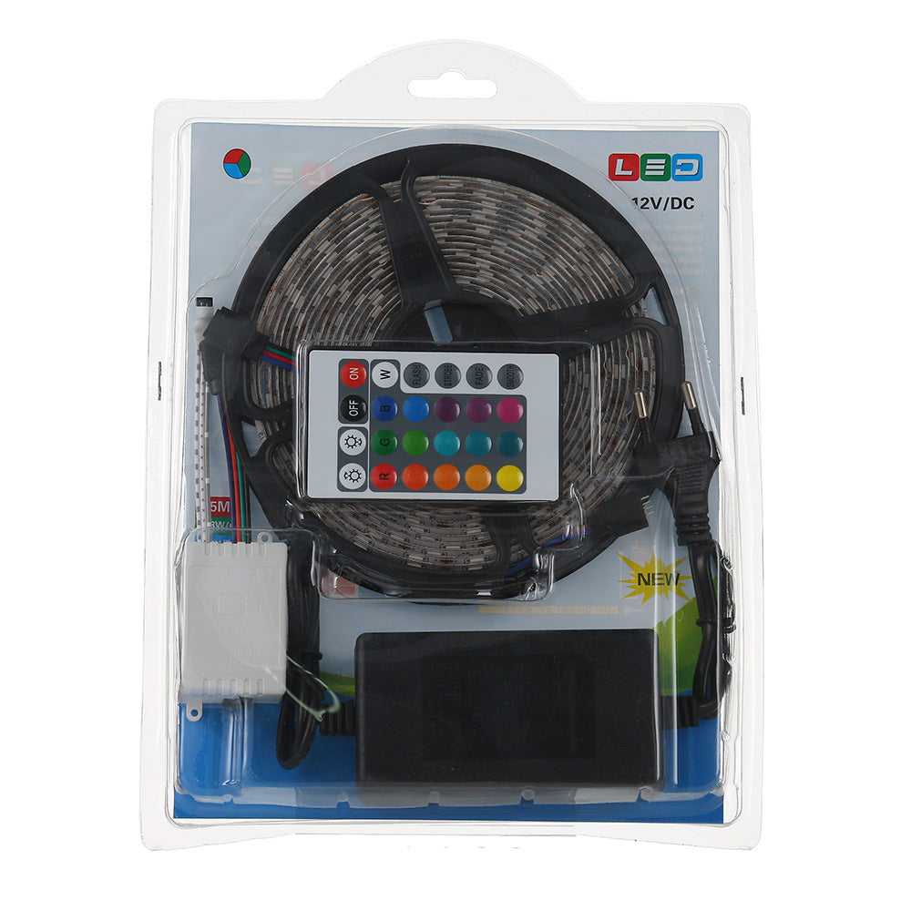 2835RGB5050灯带蓝牙遥控智能LED灯带套装户外防水庭院氛围装饰灯