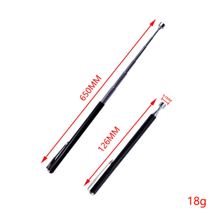 强磁捡拾器伸缩杆调笔形工具可调吸铁棒磁性吸杆磁力棒维修工具