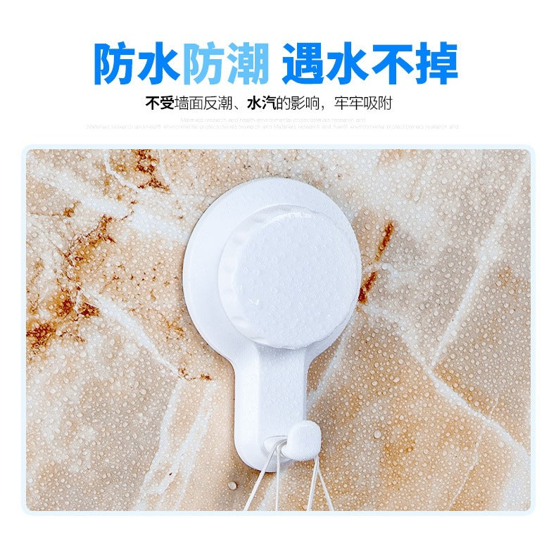 强力吸盘吸盘式挂钩真空打孔卫生间厨房门毛巾粘钩浴室置物架无痕