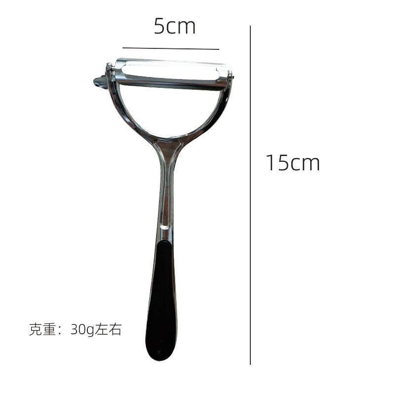 刨刀削皮刀不锈钢瓜果厨房家用多功能高档土豆去皮神器水果刮皮刀