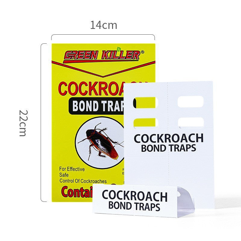 外贸英文老鼠贴强力粘鼠板超强粘力捕鼠神器家用蟑螂贴昆虫贴陷阱