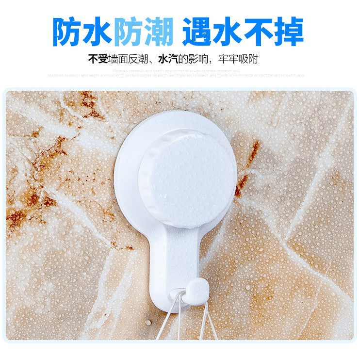 强力吸盘吸盘式挂钩真空打孔卫生间厨房门毛巾粘钩浴室置物架无痕
