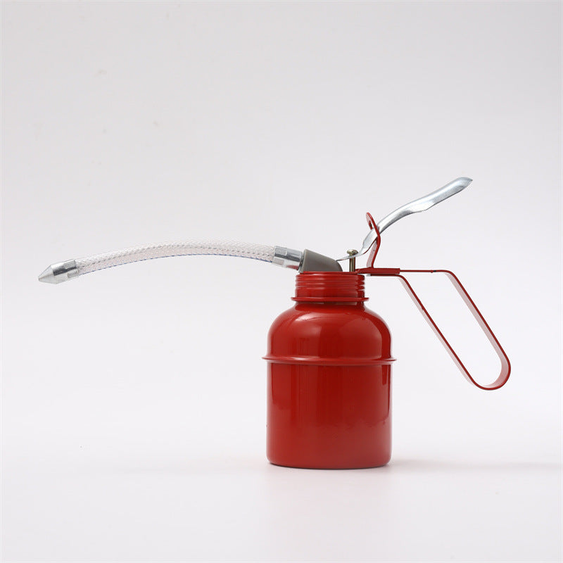 机油壶高压小油枪手动喷壶长嘴油壶加油器透明机油壶机油加注器