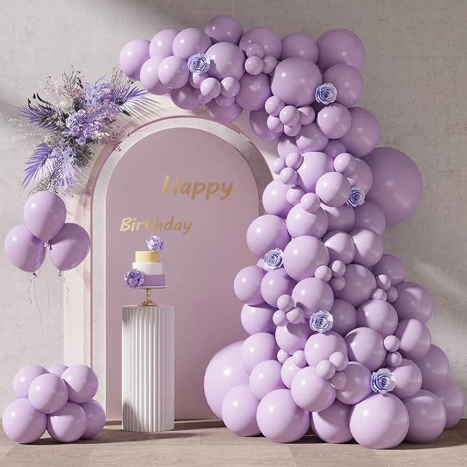 跨境亚马逊生日气球套装派对装饰气球婚礼婚房场景布置气球链拱门
