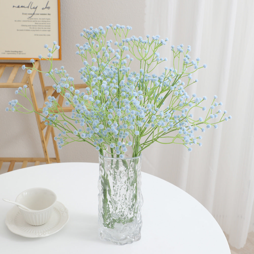 小清新满天星仿真花假花塑料花家居客厅餐桌装饰婚礼堂场景布置花