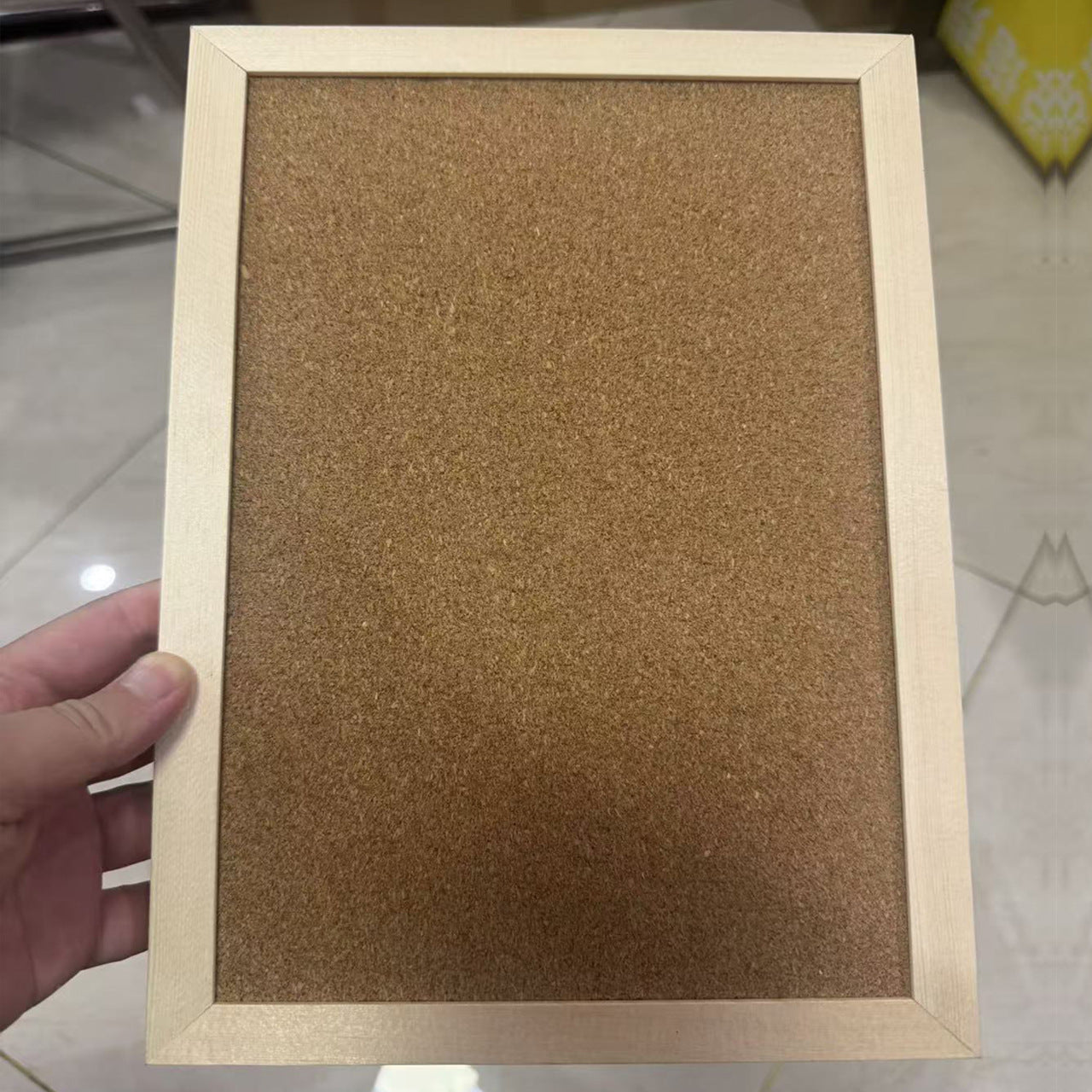 INS木框软木板照片墙水松板幼儿园家居办公家用商用留言展示板