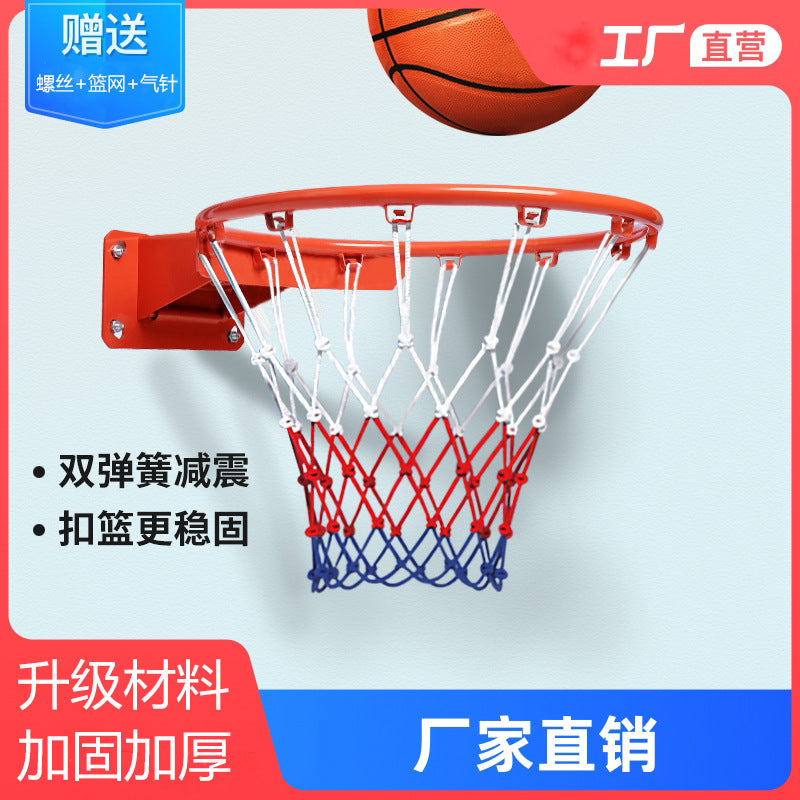 篮球框标准篮球架投篮壁挂式成人儿童户外室内外篮圈家用篮筐简澜