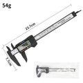全塑料游标卡尺电子数显卡尺 0-150-100mm文玩碳纤维珠宝小型卡尺