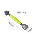 柠檬刨丝器家用榨汁器不锈钢双头橙皮削皮器刮皮刀多功能柠檬锥刨