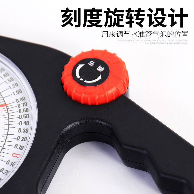 坡度尺坡度仪角度高精度水平尺测量仪测坡度斜度水平仪磁吸坡比尺