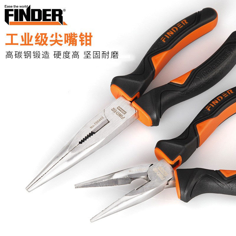发现者钢丝钳五金工具高碳钢老虎钳多功能尖嘴钳厂家批发斜口钳子