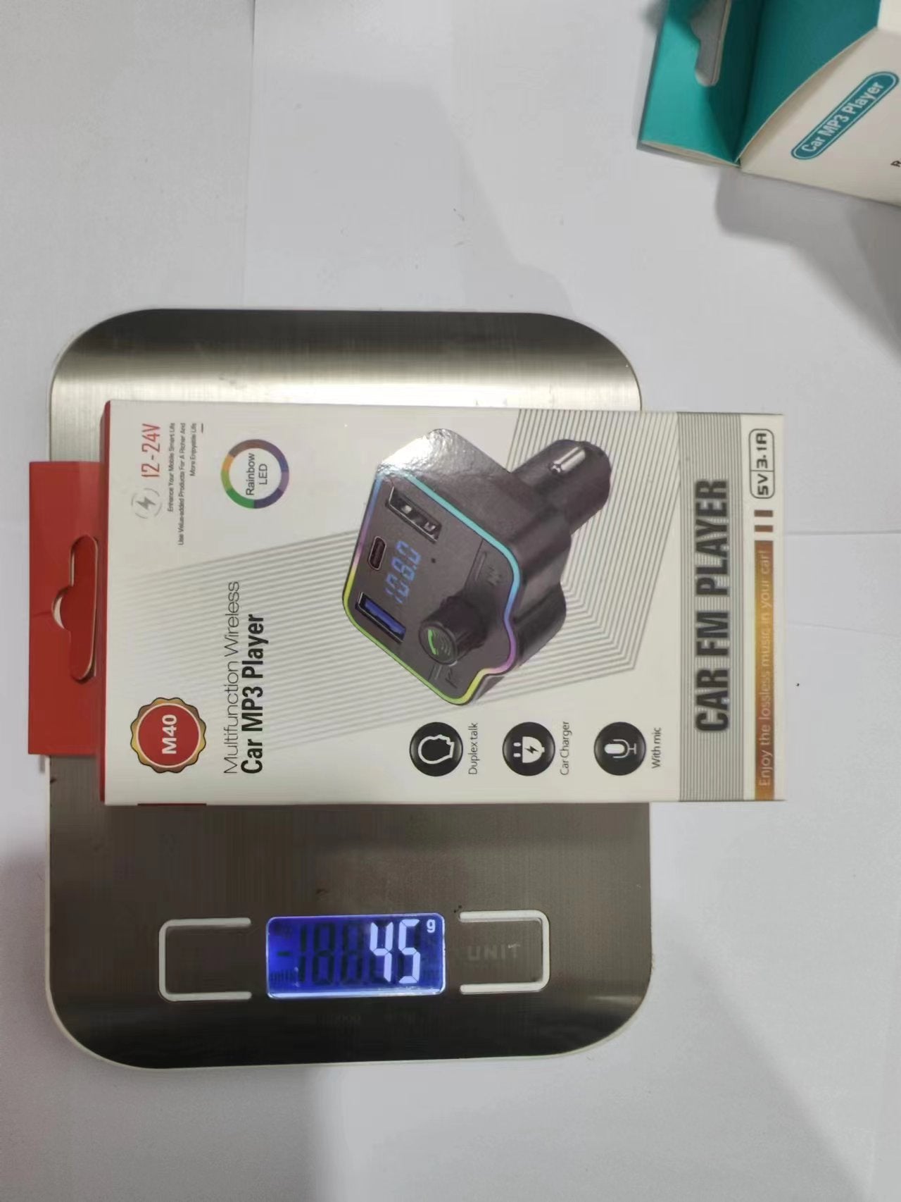 M43跨境车载蓝牙MP3播放器 M46车载MP35.0芯片 U盘/TF卡 即插即播