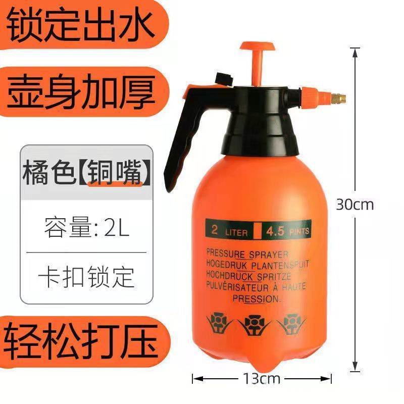 喷壶消毒用气压式高压浇水浇花家用大洒水壶小型喷雾器瓶喷水壶