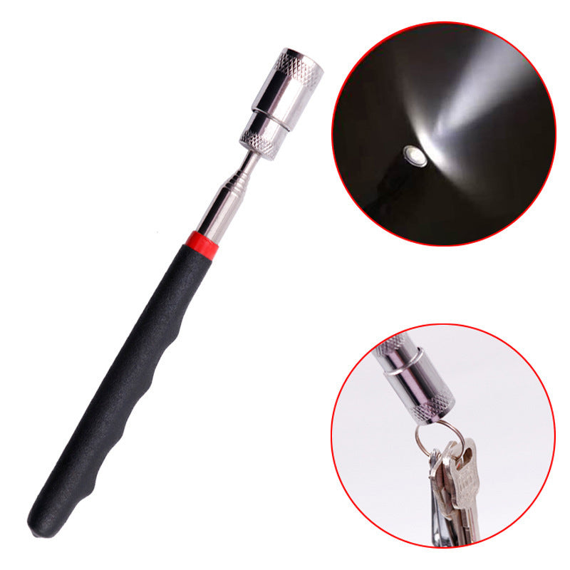 强磁捡拾器伸缩杆调笔形工具可调吸铁棒磁性吸杆磁力棒维修工具