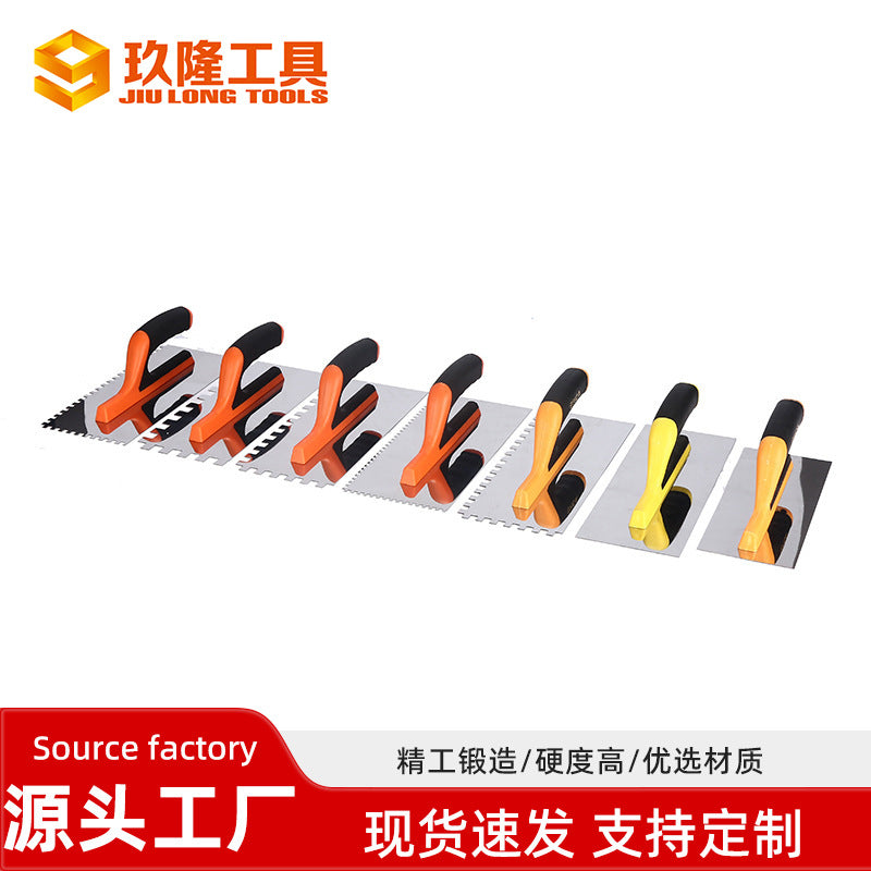 厂家直销不锈钢抹泥刀建筑工具抹子砌砖刀 瓦工大全可定 制腻子