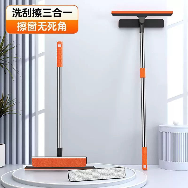 多功能三合一擦窗器干湿两用擦玻璃纱窗神器刮水器刮玻璃清洁工具