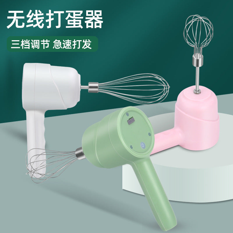 电动打蛋器家用全自动小型奶油打发器手持搅拌烘焙面糊和面打蛋机