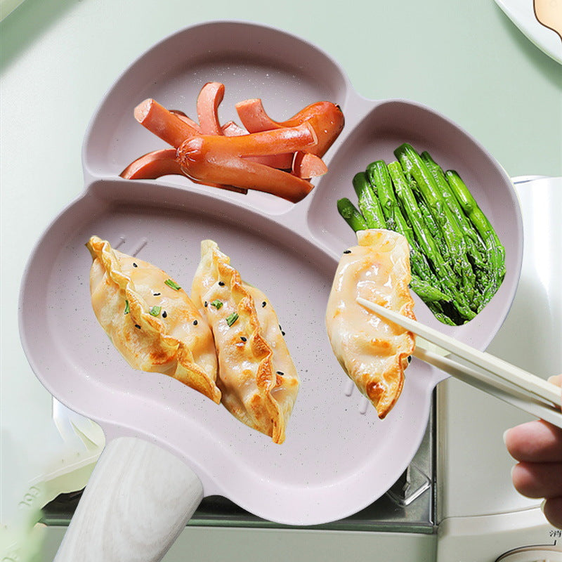 多功能三合一早餐锅煎蛋锅家用牛排鸡蛋汉堡锅不粘锅煎饼煎蛋神器