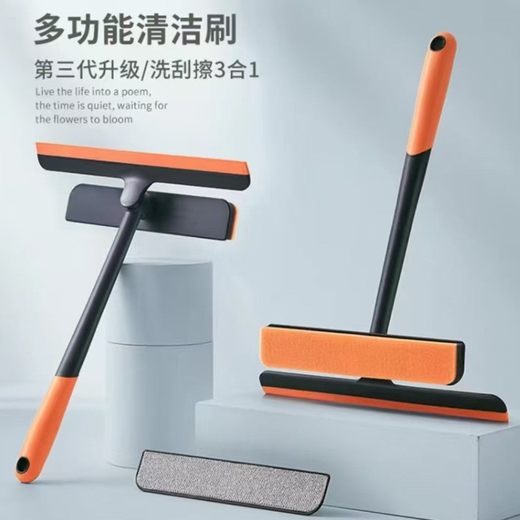 多功能三合一擦窗器干湿两用擦玻璃纱窗神器刮水器刮玻璃清洁工具