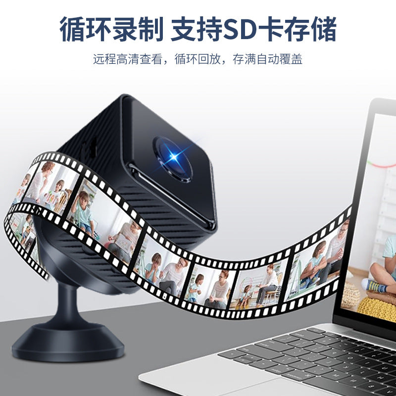 新款X2摄像头1080p高清远程wifi摄像机家用安防红外夜视运动相机