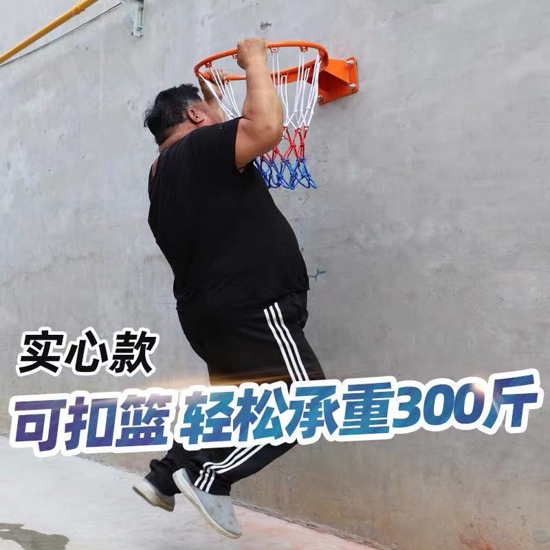 篮球框标准篮球架投篮壁挂式成人儿童户外室内外篮圈家用篮筐简澜