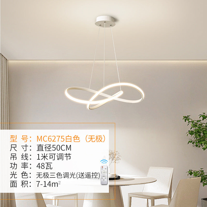 餐厅吊灯现代简约饭厅餐桌灯吧台网红卧室吊灯2026年新款中山灯具
