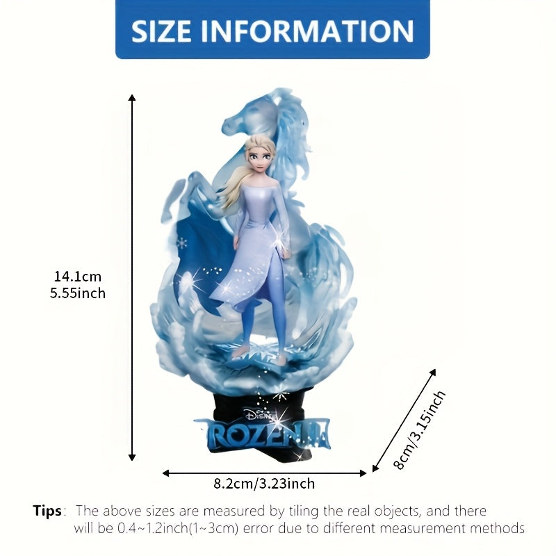Frozen 2 Elsa serija, izuzetna izrada rekreira klasičnu sliku, kolekcioka figura suvenir, ukras za scenu, dekoracija za dom, poklon za prijatelje i rođake za praznike