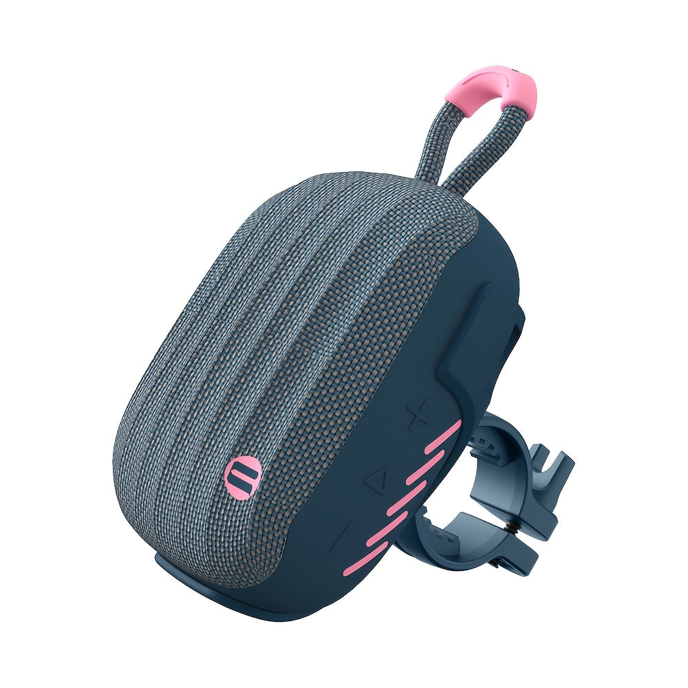 Smart Wake-up Voice Cycling Speaker with TF Card Slot, Latest Cycling Speaker, Convenient and Compact - TWS Pairing, Ultra-long Battery Life - Wind-noise Resistant Built-in Microphone, Suitable for Computers and Mobile Phones for Direct Calls