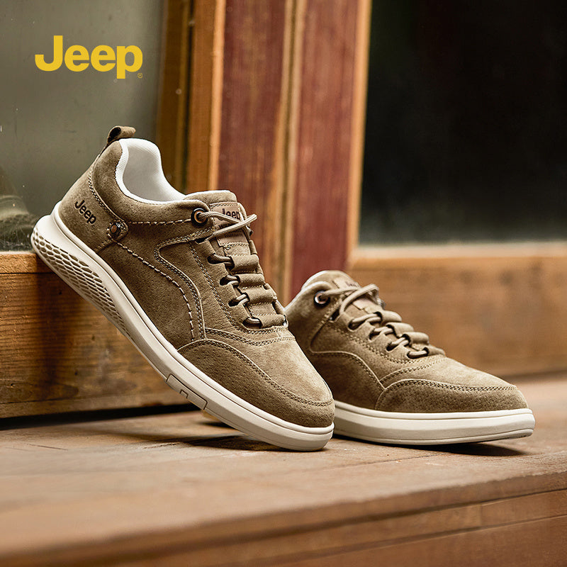 Jeep Muške Retro Ležerne Patike - Gornjište, Gumeni Đon Klasične Cipele 993011