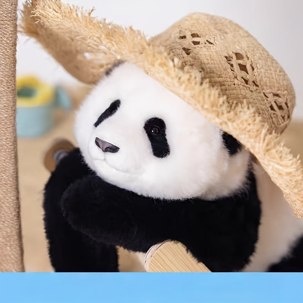 39.88 cm Ogromna Plišana Igračka Panda, Ultra Mekana Realistična Plišana Igračka, Poklon za Devojčice i Decu, Dekor Jastuk