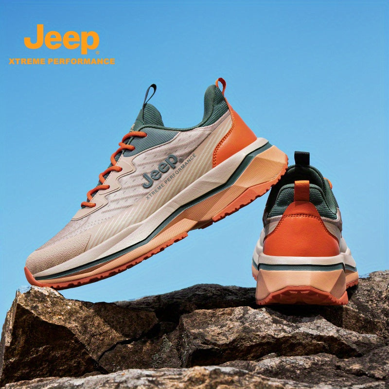 Jeep Muške Outdoor Neklizajuće, Otporne na Habanje Cipele za Planinarenje i Trčanje, Prozračne Sportske Ležerne Cipele P441591280