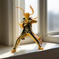 Medium-sized Exquisite Figurine, 2D Model, Game Character Statue, Desktop Decoration, Birthday Gift, E-sports Ornament, Collectible-grade Samurai Sculpture, High-end Hand-made Figure, Dark Fantasy Carving, Elegant Desktop Display, Finely Crafted