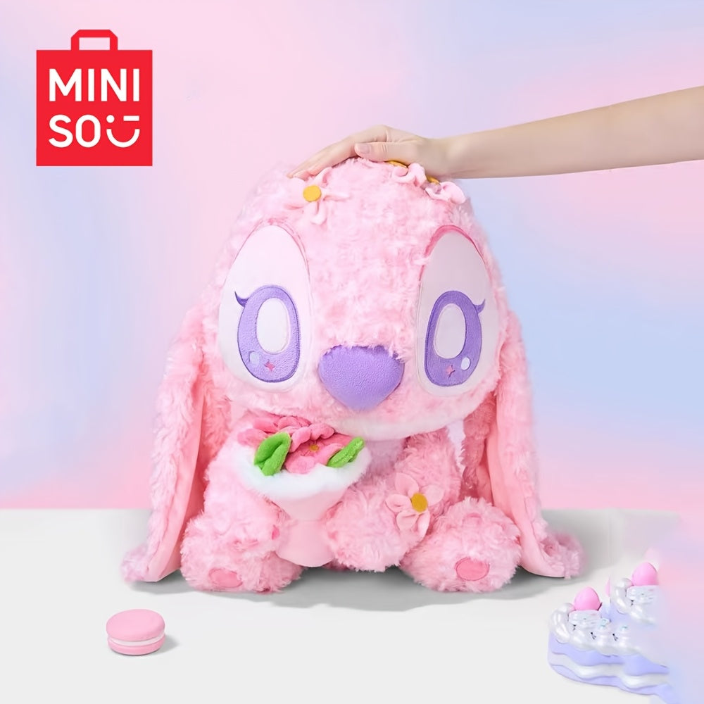 Stitch Series Petal Plush Angel Sitting Doll, Cute And Soft Stuffed Toy, Ideal Gift for Friends And Children