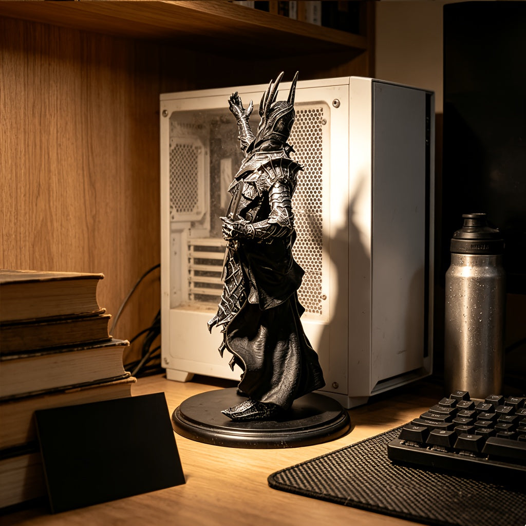 Interactive Game Figurine Dolls, The Lord of the Rings 3rd Generation, Figurine of the Eye of Sauron, Exquisitely Restored, Desktop/study Statue Ornament, Entrance Hall Decoration, Collectible Figurine, Gift for Birthday/Mother's Day